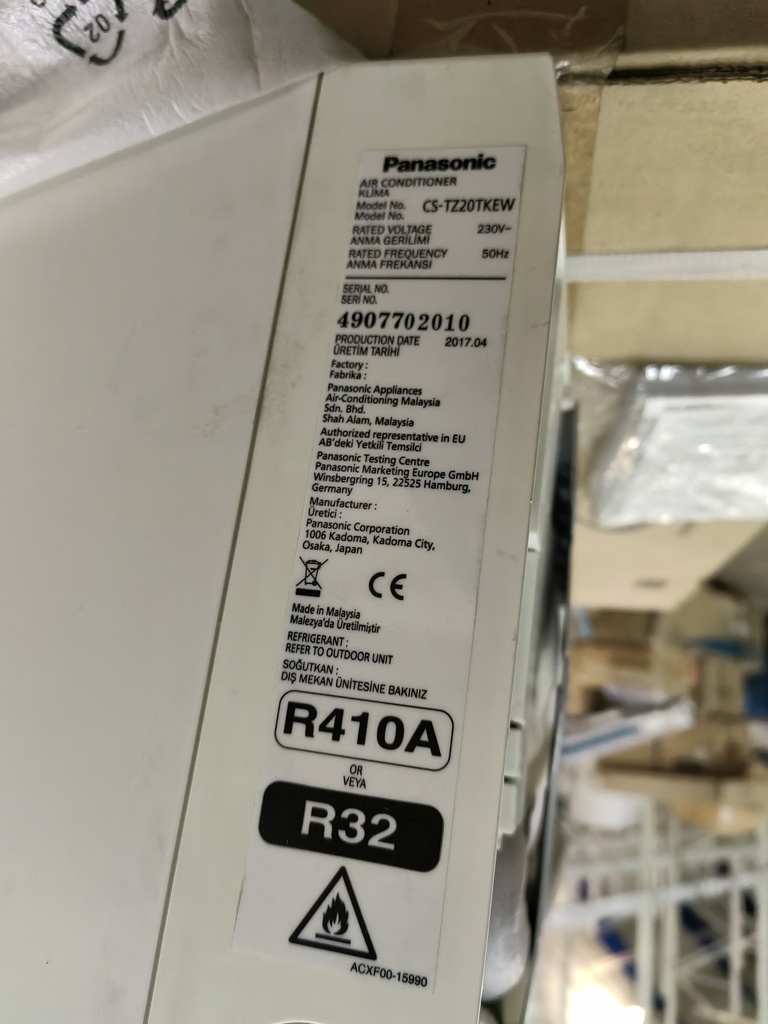 Panasonic CS-TZ20TKEW (SN:4907702010)