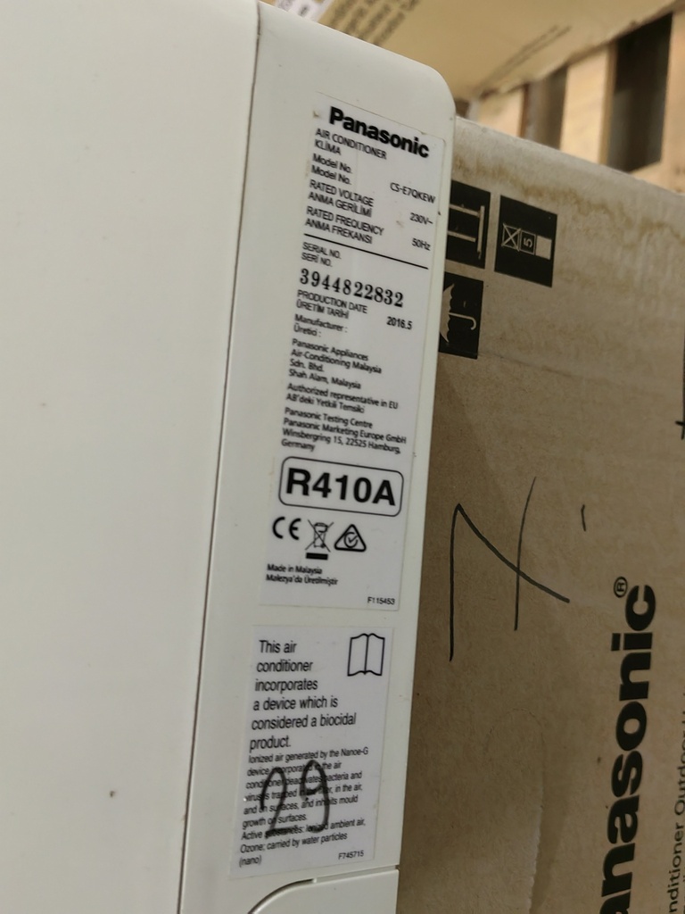 Panasonic CS-E7QKEW (SN:3944822832)