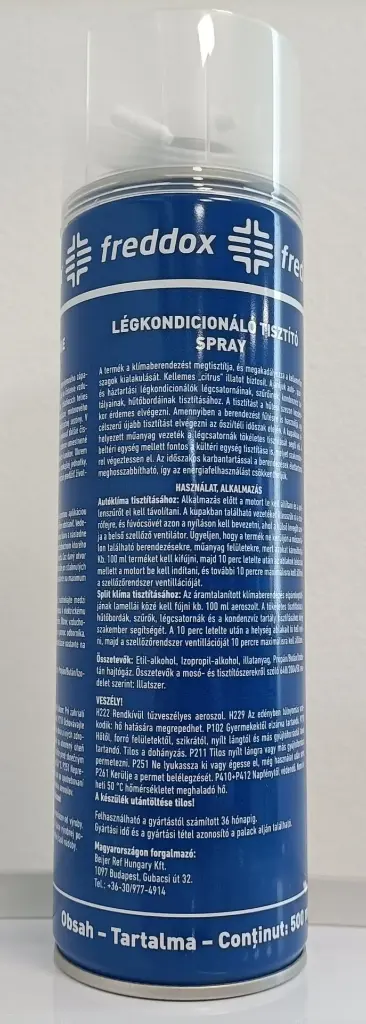 Freddox klímatisztító spray