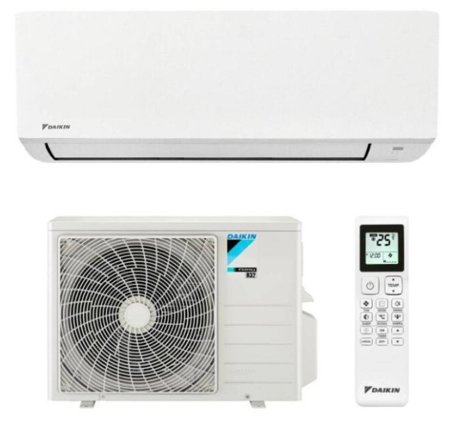 📦Daikin 3,5kW Sensira inverteres oldalfali klíma szett wifivel (FTXF35E5V1B, RXF35F5V1B, BRP069C47)