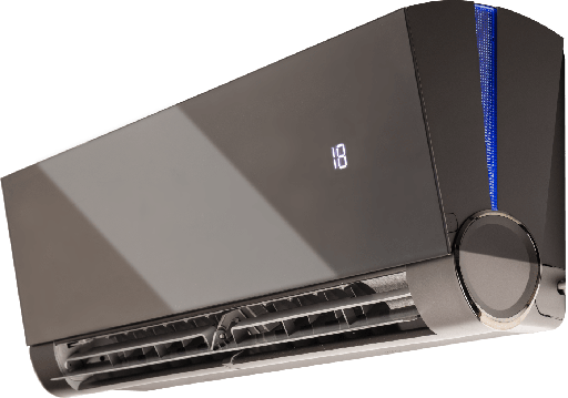 Fisher 2,6kW Art oldalfai Black beltéri (FSAIF-ART-91AE2-B)