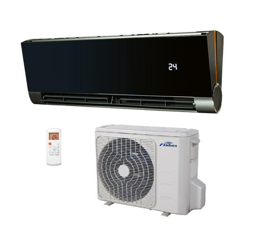 📦Fisher 2,6kW inverteres oldalfai antracit klíma szett (FSAIF-ART-91AE2-B, FSOAIF-PRO-95AE2)