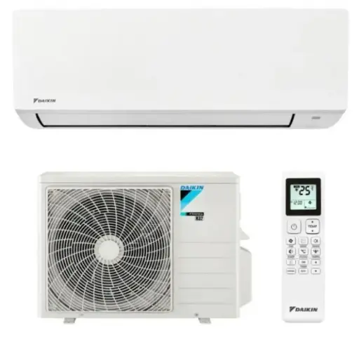 📦Daikin 3,5kW Sensira inverteres oldalfali klíma szett (FTXF35F5V1B, RXF35F5V1B)